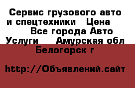 Сервис грузового авто и спецтехники › Цена ­ 1 000 - Все города Авто » Услуги   . Амурская обл.,Белогорск г.